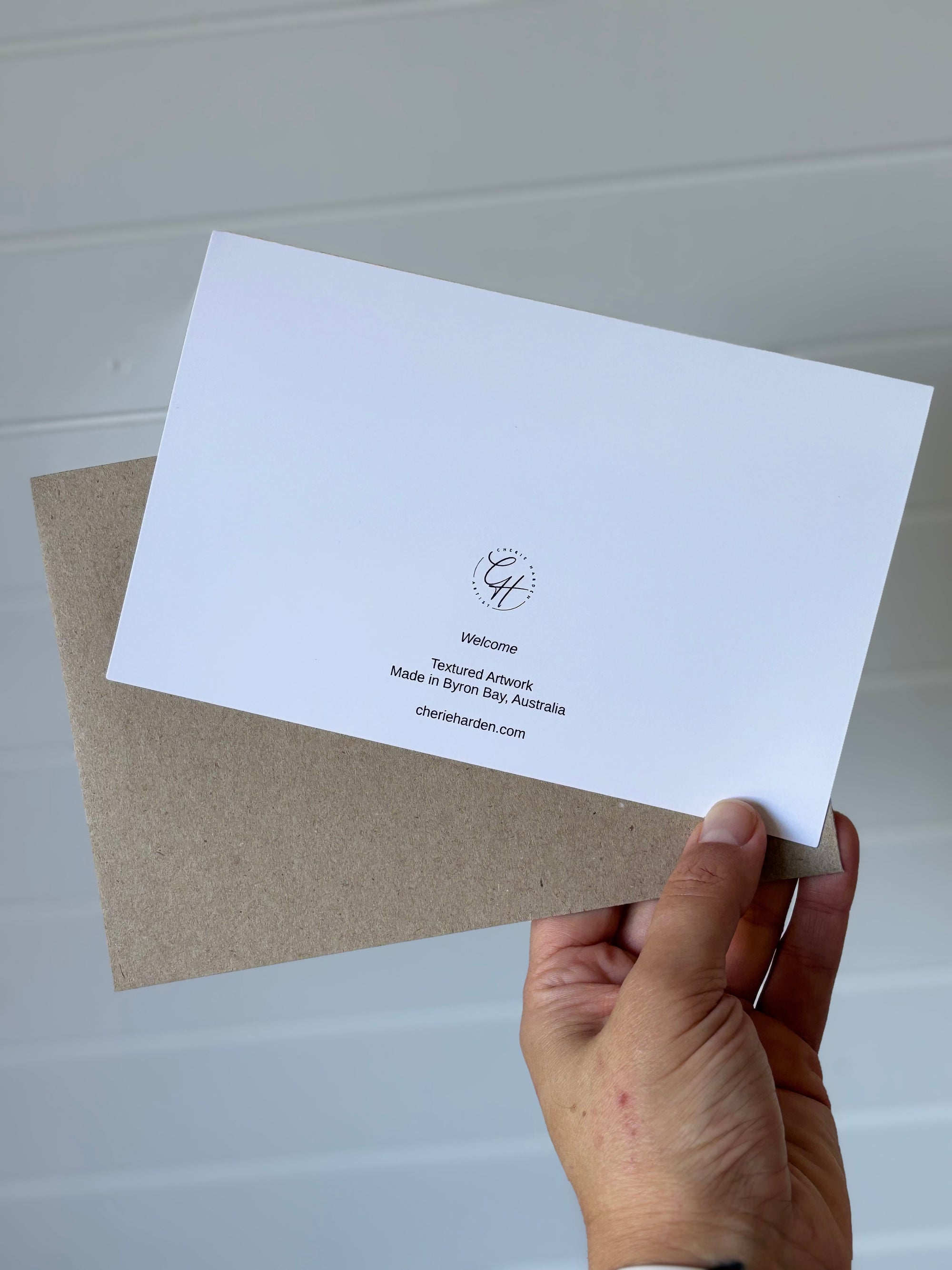 ‘Welcome’ Greeting Card