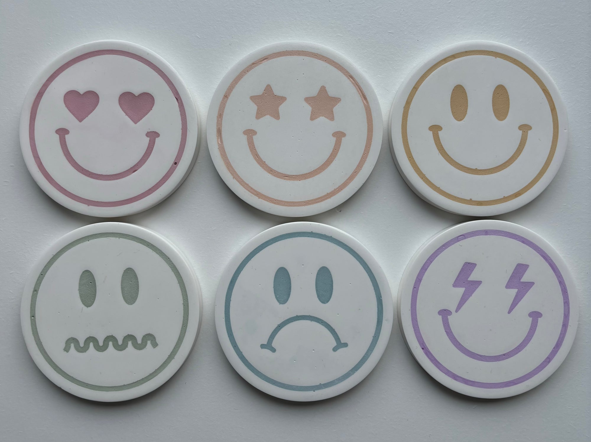 Rainbow Mood Coasters